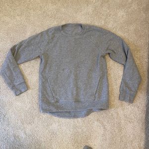 Lululemon grey sweatshirt